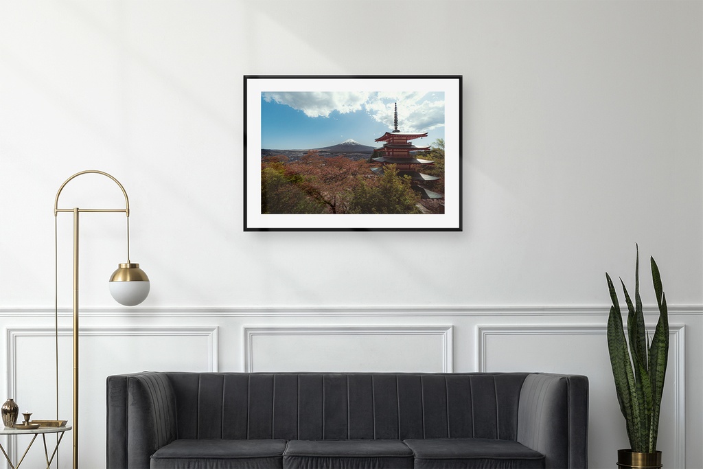 La pagode du Mont Fuji
