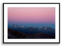 Sunset enneigé